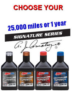 Signature Series 25,000 mile drain synthetic