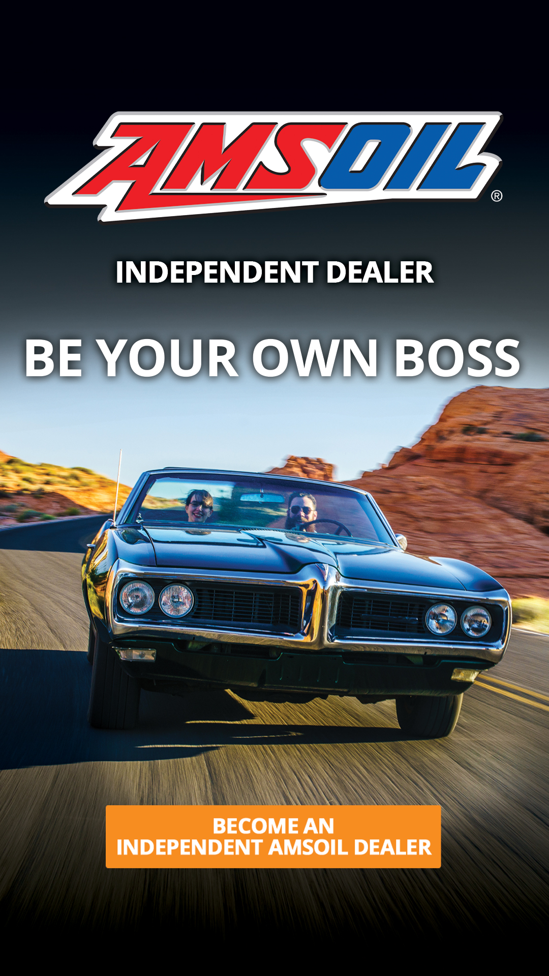 Be your own boss by becoming an AMSOIL Dealer!